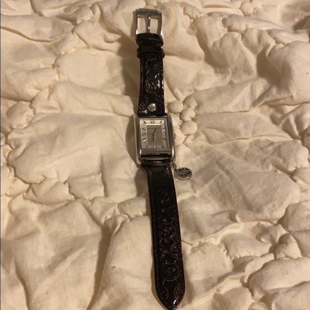 Michael Kori genuine leather watch